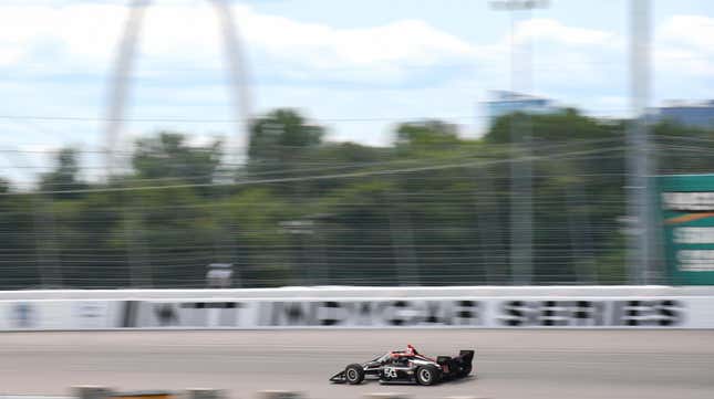 Team Penske’s Will Power at the 2021 Bommarito Automotive Group 500.