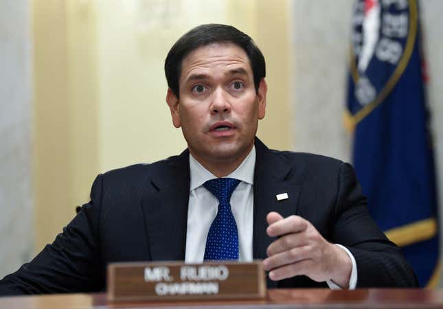 マルコ・ルビオ上院議員(共和党) Kevin Dietsch/Pool via REUTERS