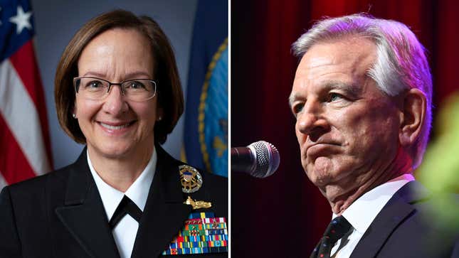 Image for article titled Tommy Tuberville Blocks Navy&#39;s First Woman Leader, Leaving 3rd Military Branch Hanging