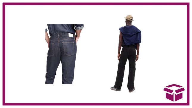 Look good, be environmentally sound and save money on some cool jeans from The Gap.