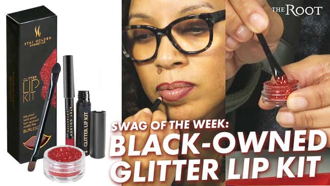 A Black-Owned Brand's Glitter Lip Kit Is Our Swag of the Week