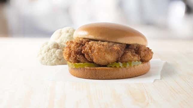 Chick-Fil-A’s new cauliflower sandwich.