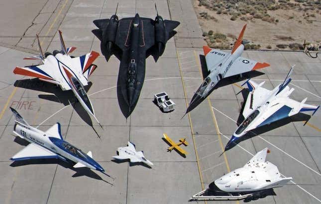 Eight experimental aircraft tested by NASA (one of which has made our list—can you guess which?).