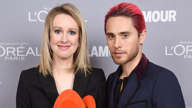 Jared Leto and Elizabeth Holmes had a "nice and lovely" friendship before Theranos scandal