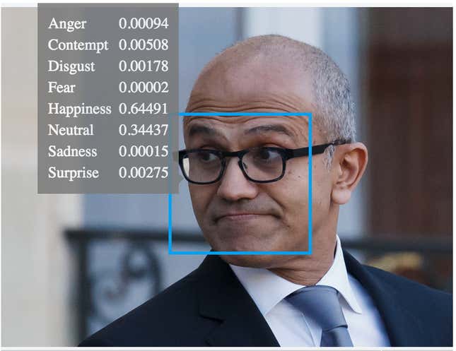 Image for article titled Microsoft wants to guess how you’re feeling