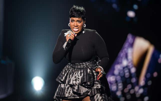 NEWARK, NJ - AUGUST 26: Singer-songwriter Fantasia Barrino performs on stage during the 2018 Black Girls Rock! at New Jersey Performing Arts Center on August 26, 2018 in Newark, New Jersey. 