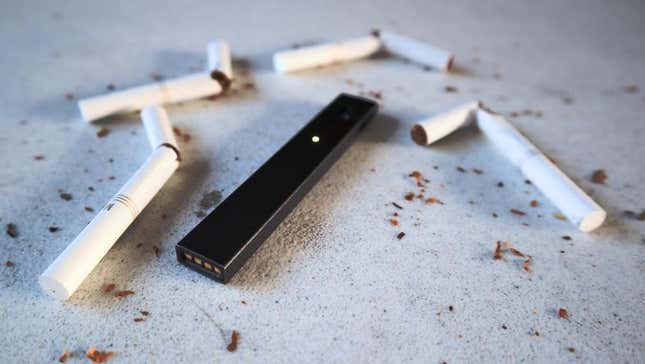 Juul beantragt die FDA-Zulassung für neuen E-Zigaretten