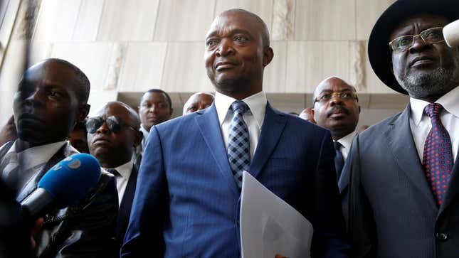 Emmanuel Ramazani Shadary, ex-Congolese interior minister and Kabila’s preferred presidential candidate