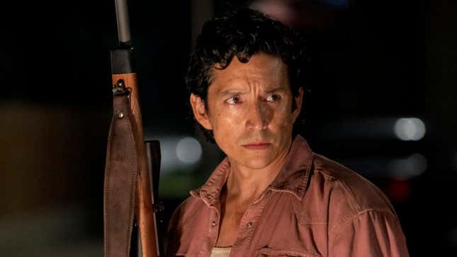 Gabriel Luna is Tommy, Joel’s brother, a key figure in the franchise.