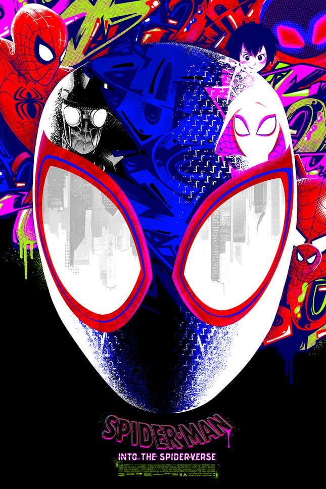Into the Spider-Verse Comes Alive in All These Gorgeous Posters