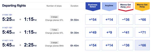 Does Southwest Drop Prices Last Minute