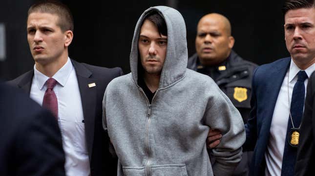 Image for article titled Twitter Suspends Pharma Bro Martin Shkreli—Again—After He Debuts Medical ChatGPT Knockoff