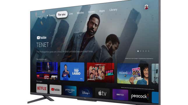Image for article titled TCL Finally Embraces Google TV, but It&#39;s Not Giving Up On Roku