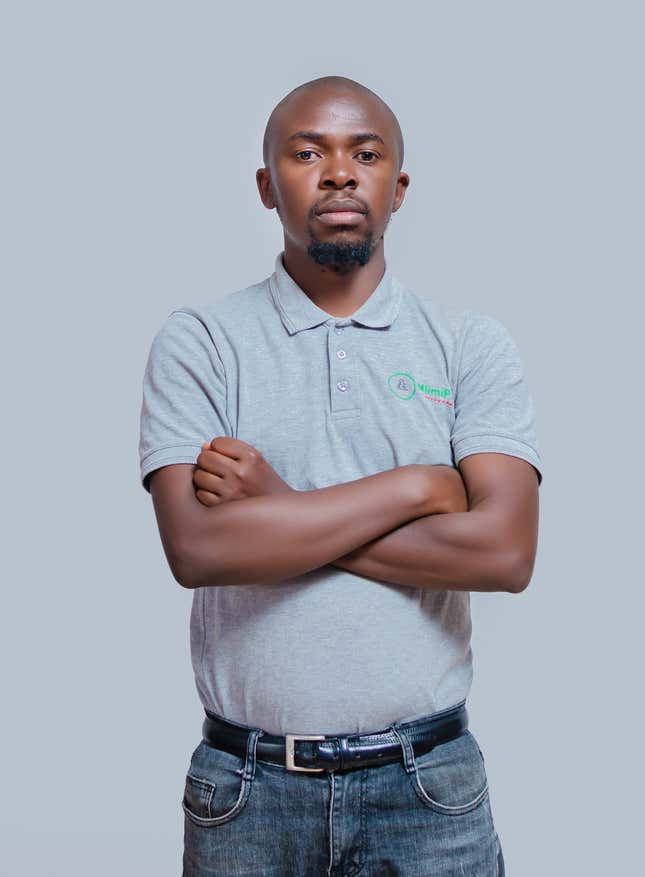 Stanislaus Sakwiya, the co-founder and managing director for Mlimi Pay