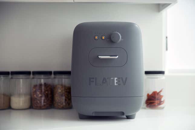 Flatev is a $399 tortilla-maker that uses dough “pods.”