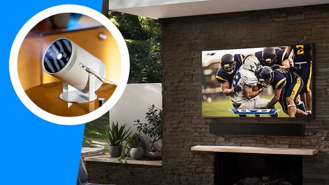 Get Up to 33% Off Projectors and Outdoor TVs—And Watch Anything, Anywhere
