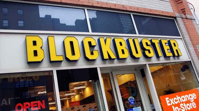 Blockbuster Video store