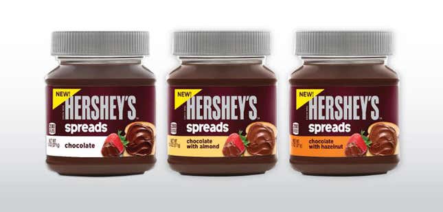 Hershey's spreads