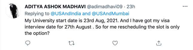 Image for article titled Tech issues are blocking the road to US student visas for Indian hopefuls