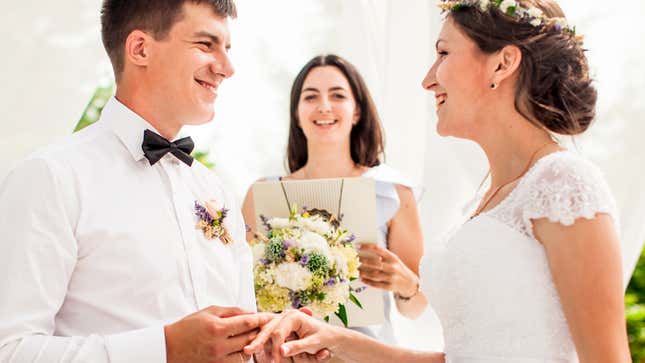 Image for article titled Tips For Officiating A Wedding