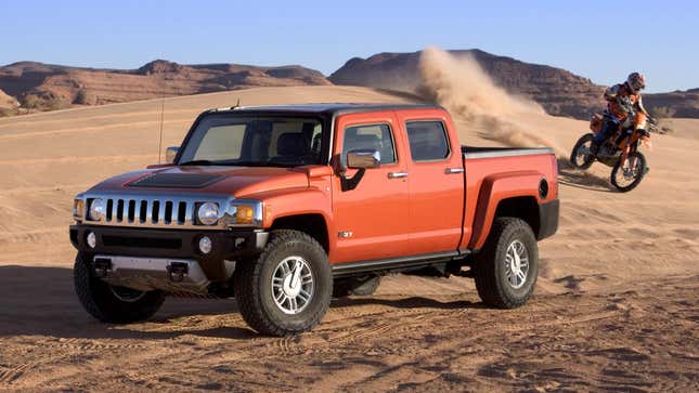 Image for article titled Forgotten Cars: Hummer H3T