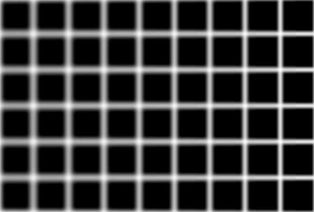 The scintillation effect.