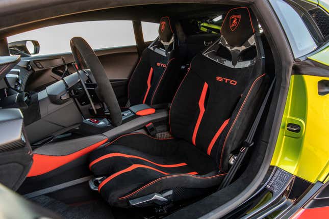 Image for article titled Lamborghini Huracán STO: Drive It Like You Own It