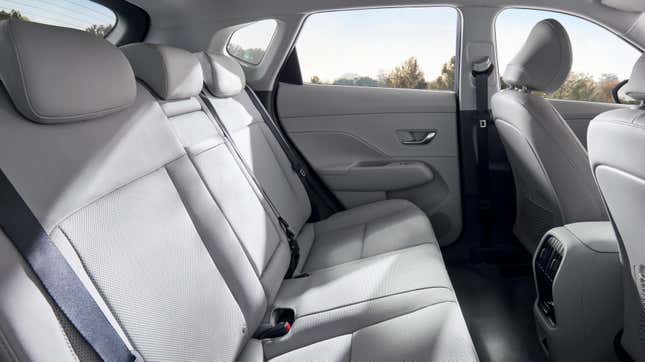 2024 Hyundai Kona back seat