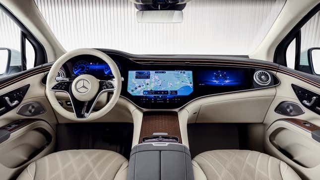 Image for article titled 2023 Mercedes-Benz EQS SUV: This Is It