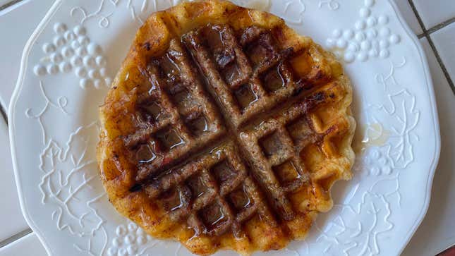 Image for article titled You Should Waffle Your Sausage Biscuit
