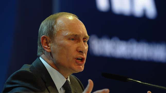 Image for article titled Putin Learns Putin Behind Plot to Assassinate Putin