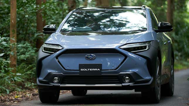 Image for article titled Subaru And Toyota Are Going To Sell Essentially The Same Electric Car And This Is It