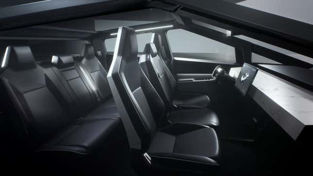 Image for article titled The Tesla Cybertruck Is A Brutal, Angular Beast With Unbelievable Specs