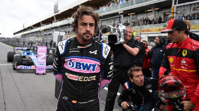 Image for article titled Fernando Alonso Is Still Here to &#39;Kill&#39; Your &#39;Strengths&#39;
