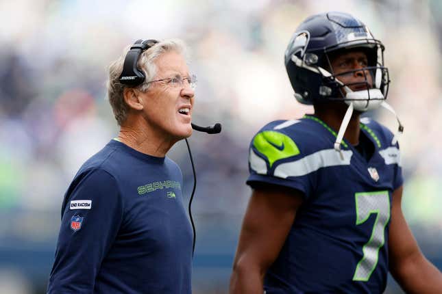 Pete Carroll has turned the Seahawks into legit contenders with  Geno Smith as his QB.