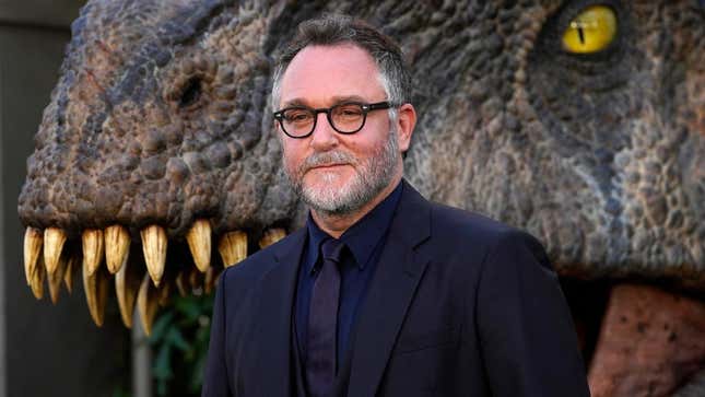 Colin Trevorrow at the premiere of Jurassic World: Dominion. 