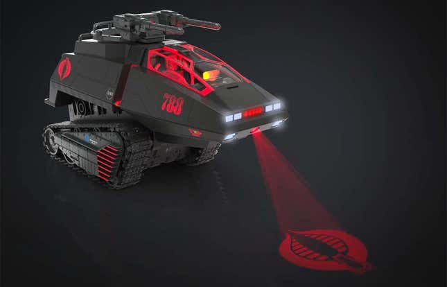 Imagen para el artículo titulado Hasbro venderá una edición de coleccionista de 300 dólares del tanque HISS de G.I Joe
