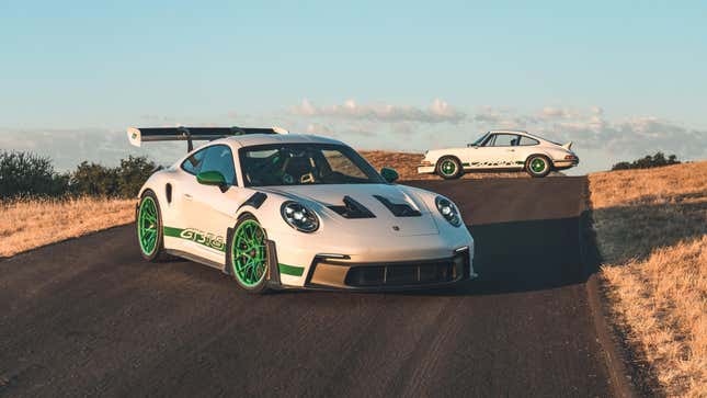 The 2023 Porsche 911 GT3 RS is a tribute to the original, to the iconic 1972 Porsche 911 Carrera RS 2.7.