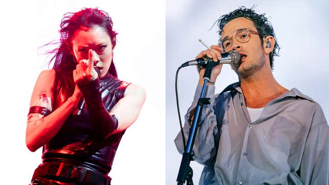 Image for article titled Rina Sawayama Blasts Matty Healy Onstage for His Porn Taste and Racism