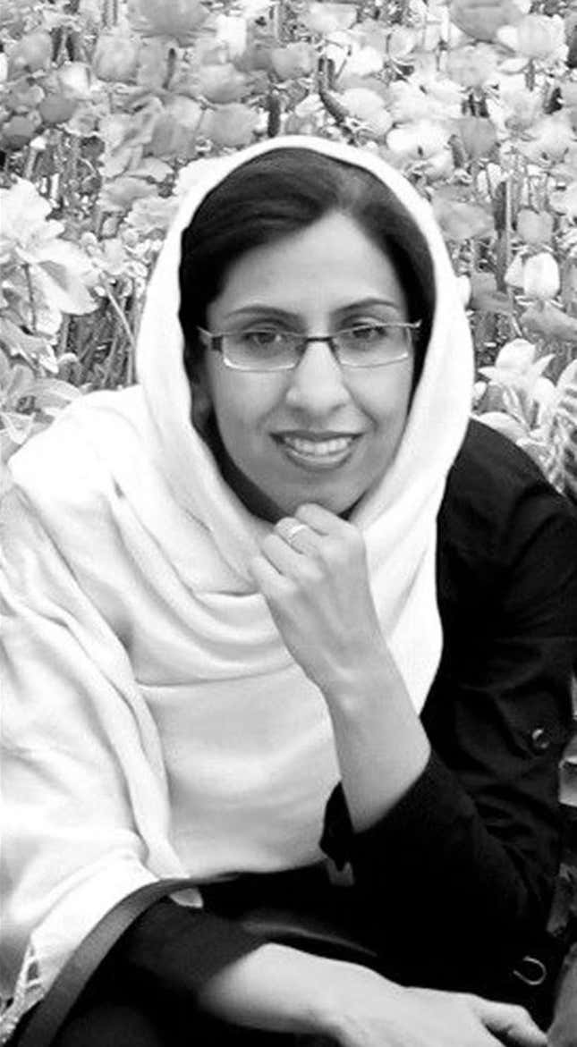 Nasim Bagheri, who taught psychology at BIHE, was arrested for her involvement in the institute and is currently in prison in Iran.