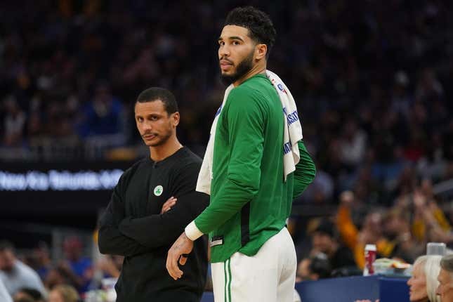 Boston Celtics forward Jayson Tatum and head coach Joe Mazzulla described the team as &quot;disconnected&quot; and lacking defensive identity.