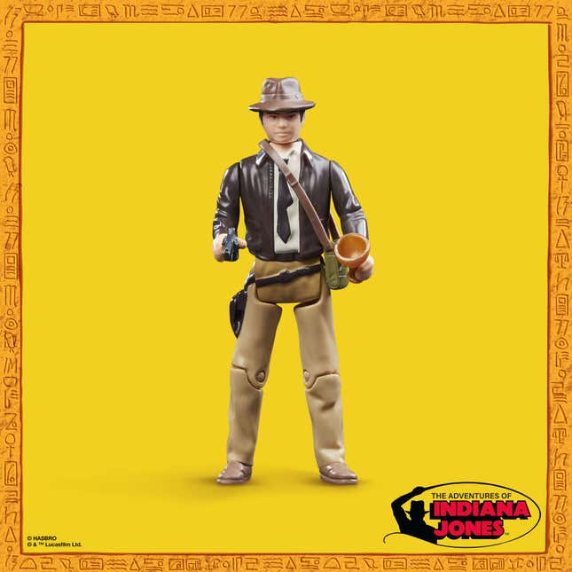 Image for article titled Hasbro's Latest Retro Indiana Jones Figure Chose Wisely