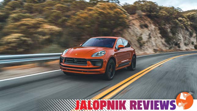 Image for article titled The 2022 Porsche Macan Is a Sports Sedan Pretending to Be A Crossover