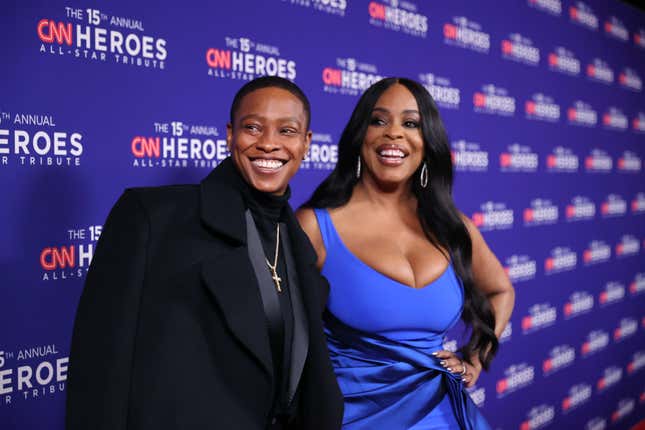 Jessica Betts and Niecy Nash attend The 15th Annual CNN Heroes: All-Star Tribute at American Museum of Natural History on December 12, 2021 in New York City. (Photo by Mike Coppola/Getty Images for CNN. A WarnerMedia Company. All Rights Reserved.)