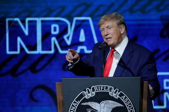 Image for article titled The NRA Convention Was Ridiculous