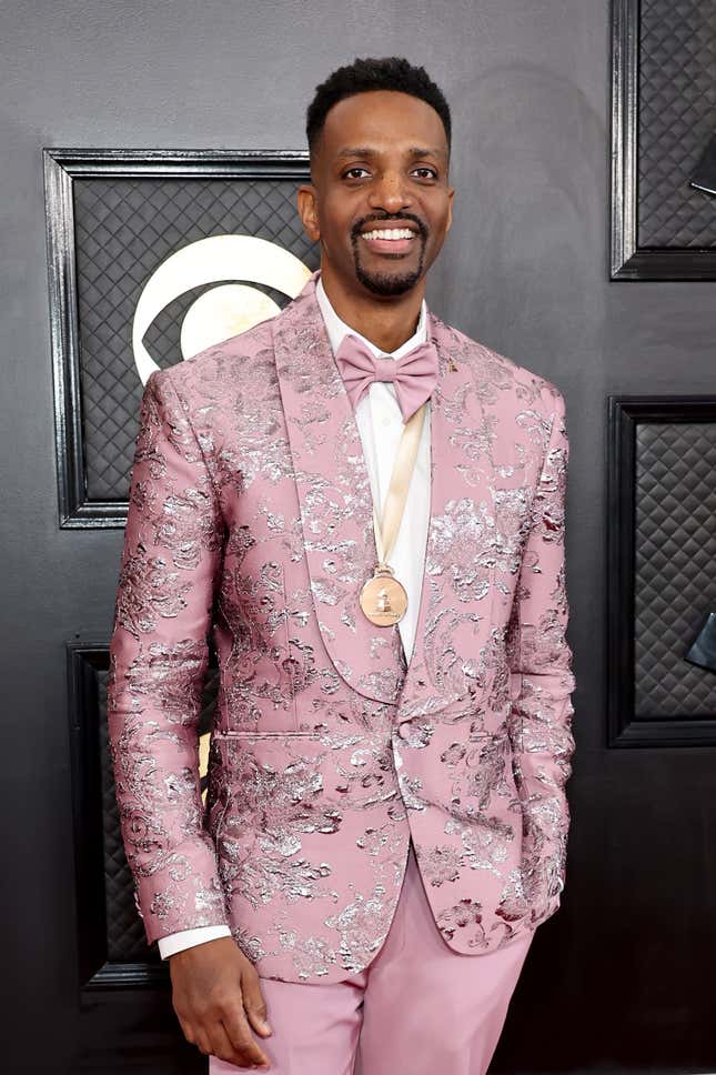 LOS ANGELES, CALIFORNIA - FEBRUARY 05: J. Ivy attends the 65th GRAMMY Awards on February 05, 2023 in Los Angeles, California
