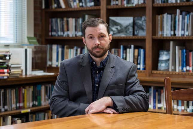 Nick Mullins in Berea, Kentucky.
