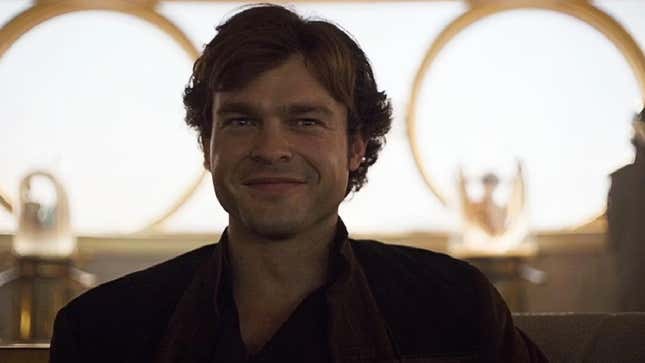 Alden Ehrenreich as Han Solo.