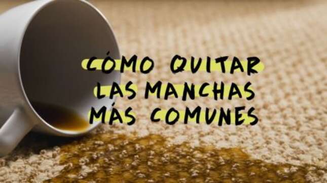 Cómo quitar las 7 manchas más comunes de la ropa