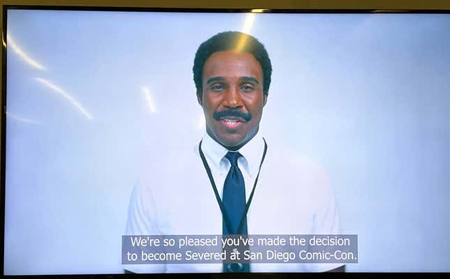 Image for article titled The Severance Experience at Comic-Con Was Like Walking Into the Show